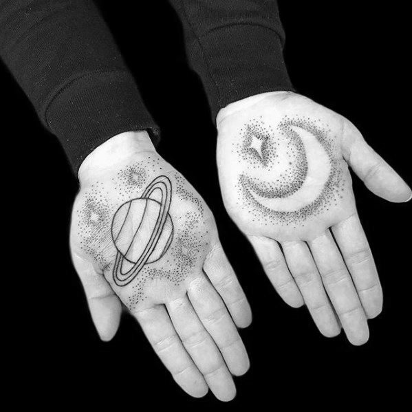 tatuaje simple mano para hombre 33