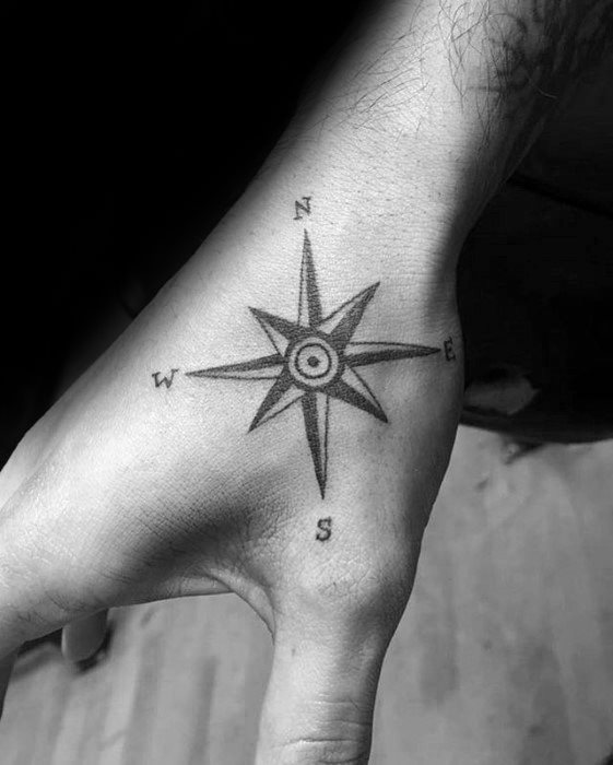 tatuaje simple mano para hombre 36