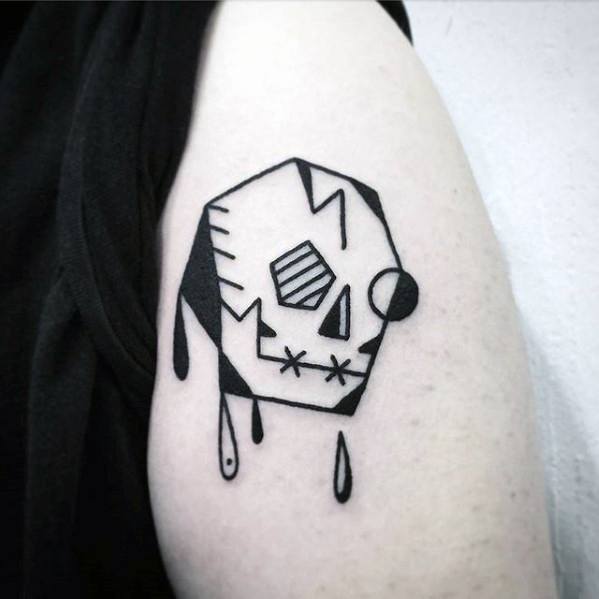 tatuaje simple para chico 21
