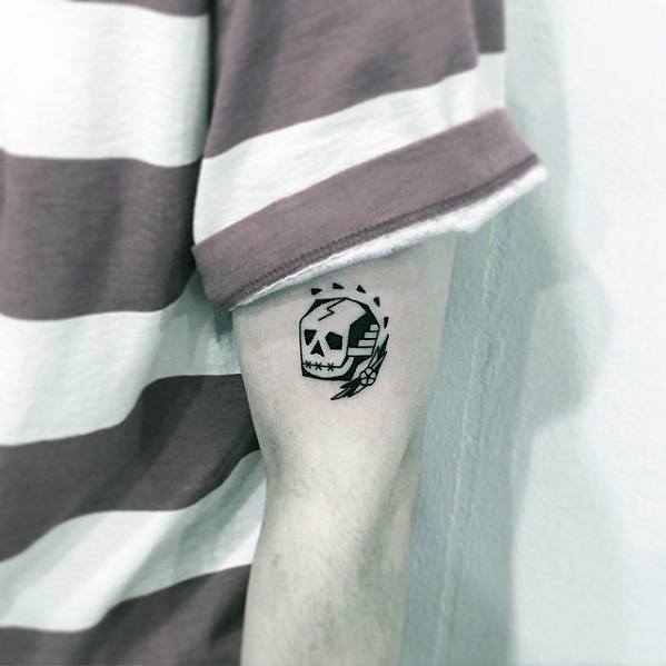 tatuaje simple para chico 22