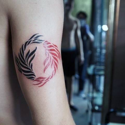 tatuaje simple para chico 26