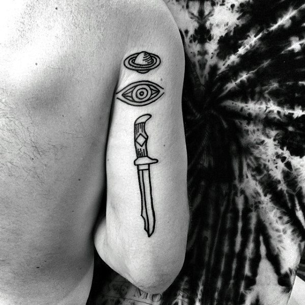 tatuaje simple para chico 32