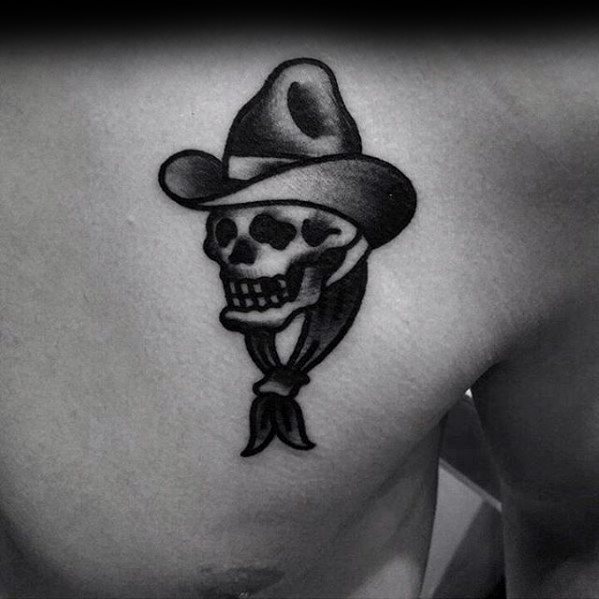 tatuaje tradicional simple para hombre 44