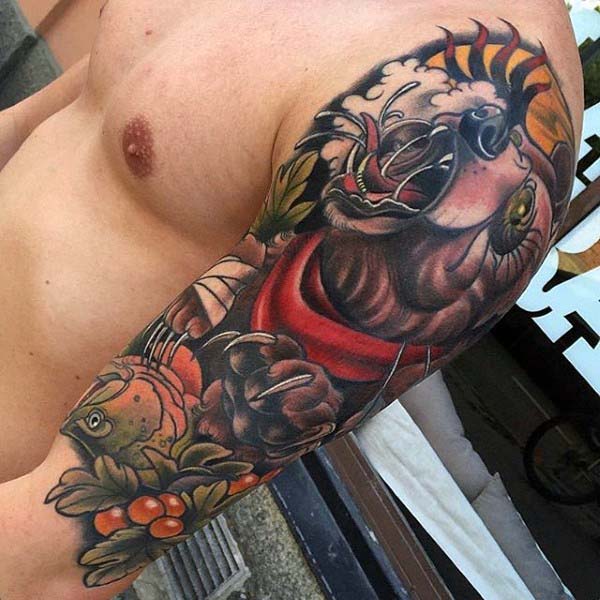 bonito tatuaje para hombre 36