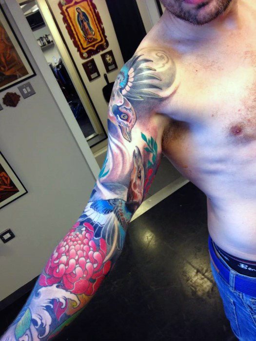 buen tatuaje para hombre 85
