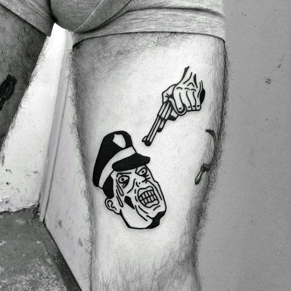buen tatuaje y simple para hombre 11