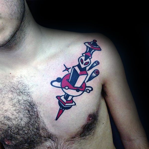 buen tatuaje y simple para hombre 29