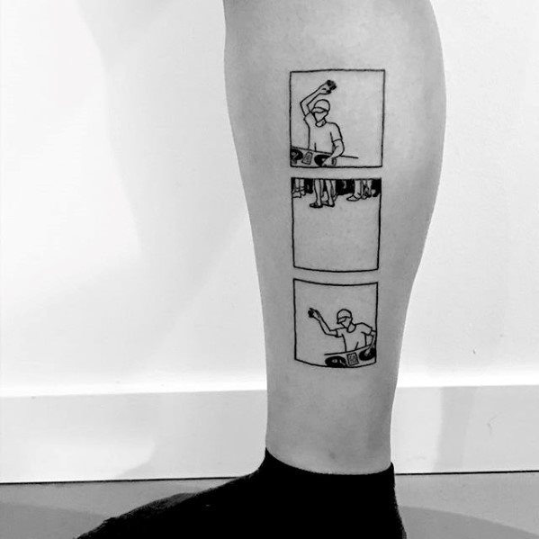 buen tatuaje y simple para hombre 38