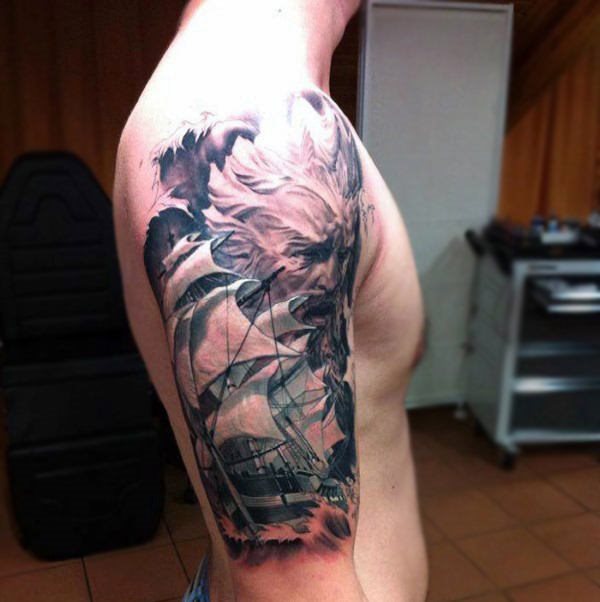 impresionante tatuaje para chico 84