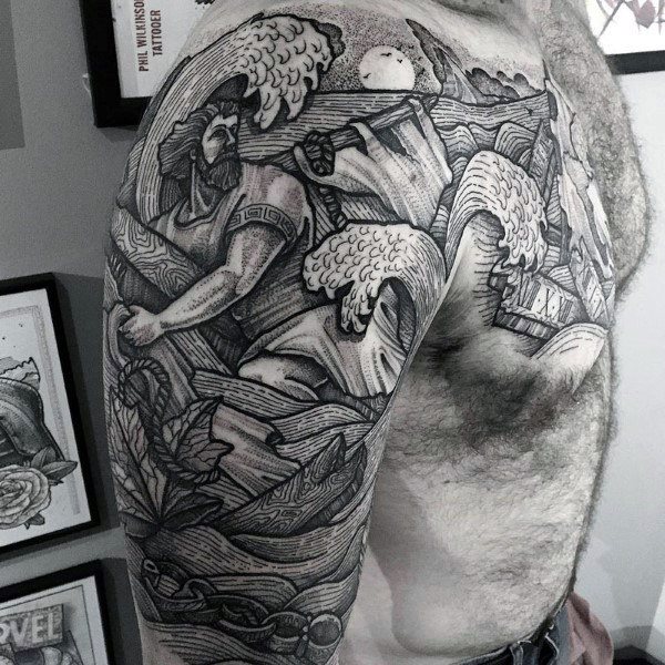 impresionante tatuaje para chico 85