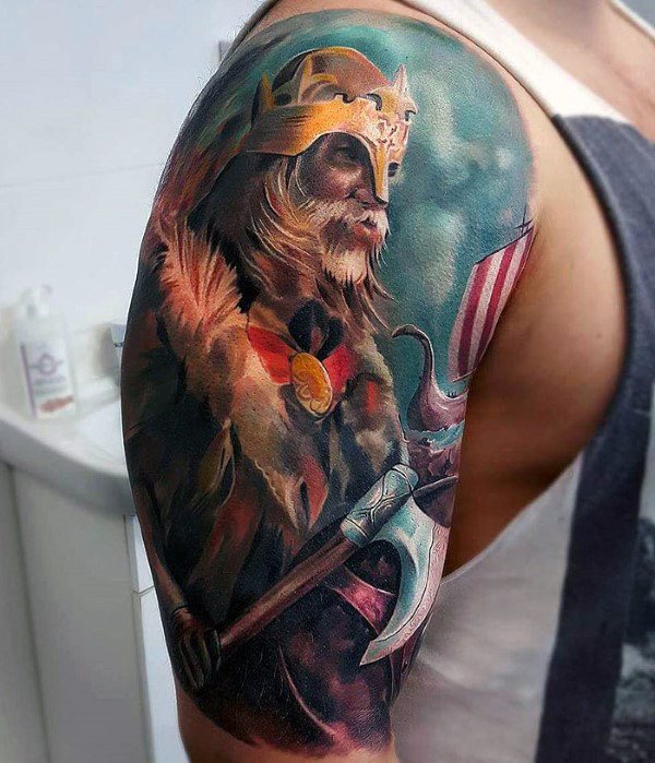 impresionante tatuaje para chico 94