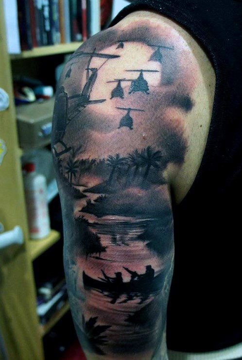 impresionante tatuaje para chico 98