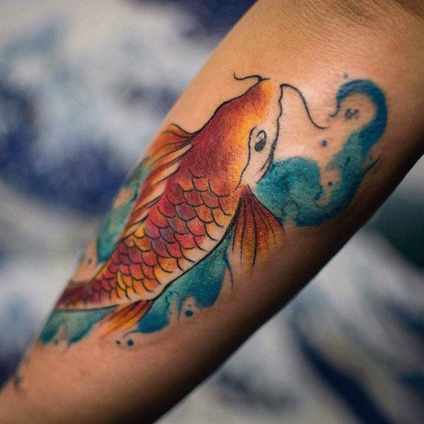 tatuaje acuarela para hombre 01