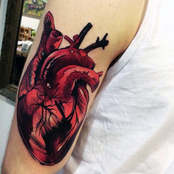 tatuaje acuarela para hombre 09