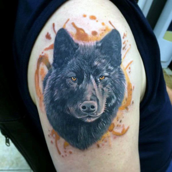 tatuaje acuarela para hombre 105