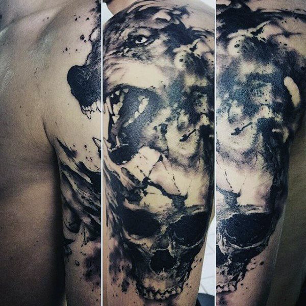 tatuaje acuarela para hombre 25