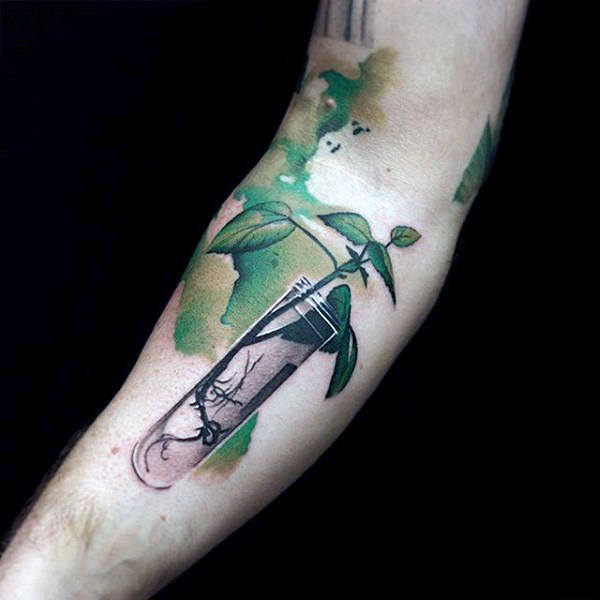 tatuaje acuarela para hombre 39