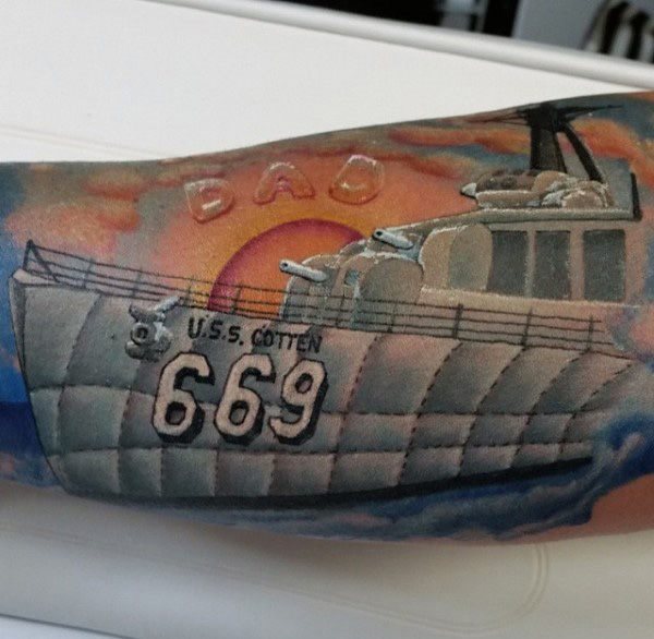 tatuaje armada de guerra para hombre 19