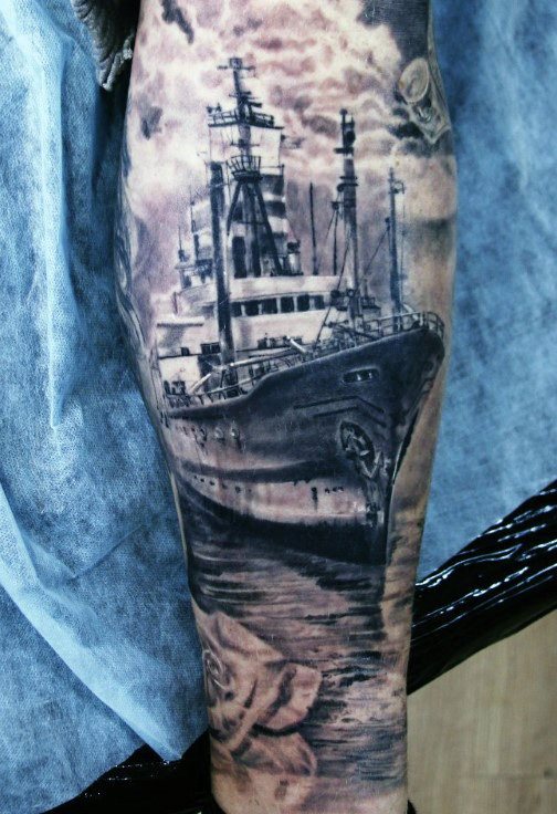 tatuaje armada de guerra para hombre 28