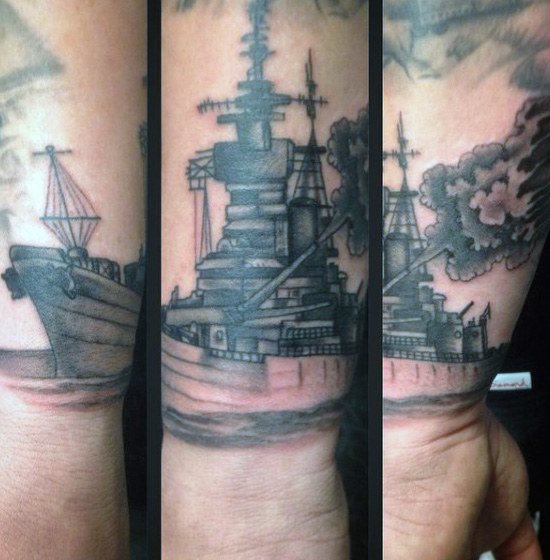 tatuaje armada de guerra para hombre 31