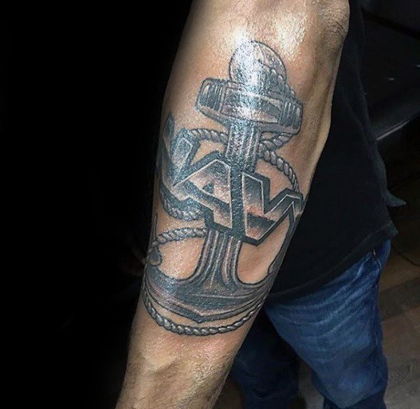 tatuaje armada de guerra para hombre 41