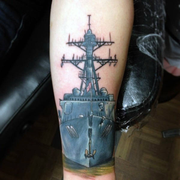 tatuaje armada de guerra para hombre 58