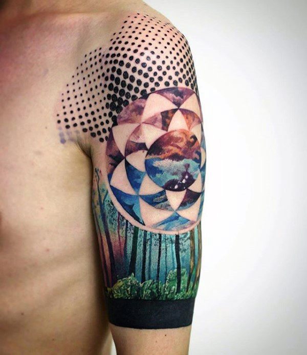 tatuaje artistico para hombre 47