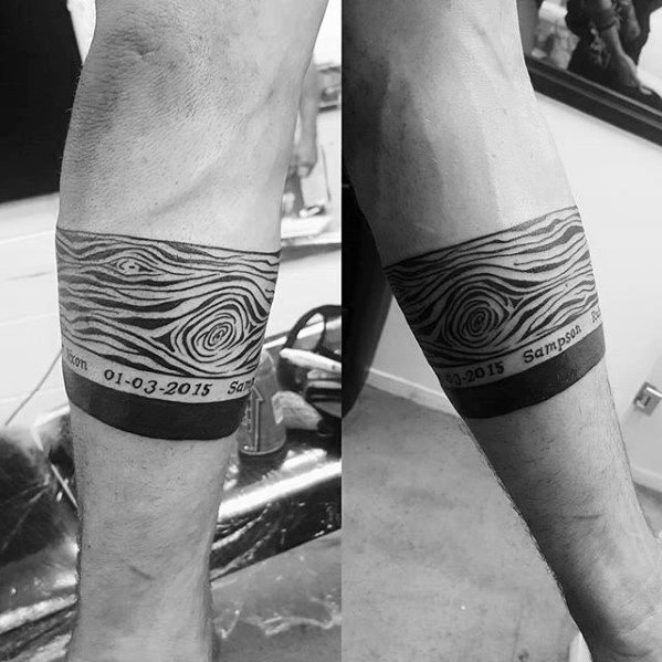 tatuaje brazalete antebrazo para hombre 11