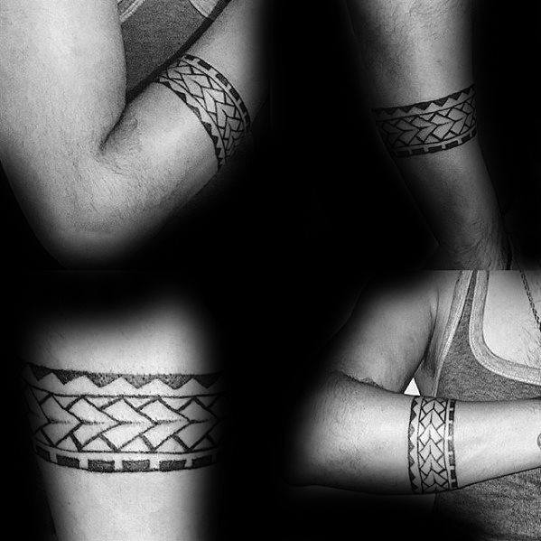 tatuaje brazalete antebrazo para hombre 41