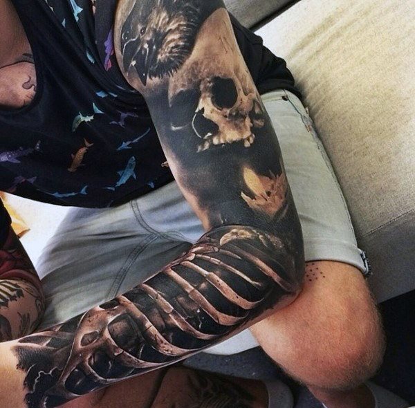 tatuaje detalles pequenos para hombre 44