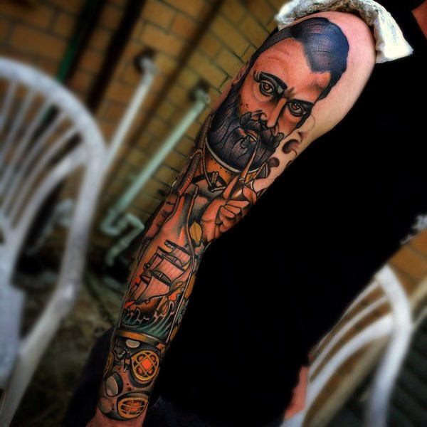 tatuaje impresionante para chico 27