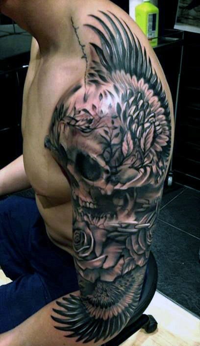 tatuaje impresionante para chico 29