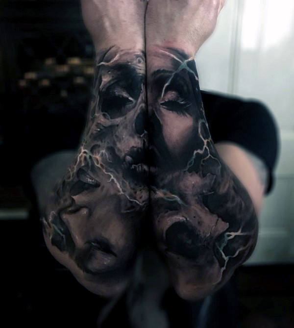 tatuaje impresionante para chico 82