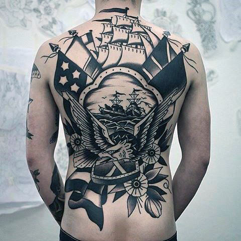 tatuaje impresionante para chico 87