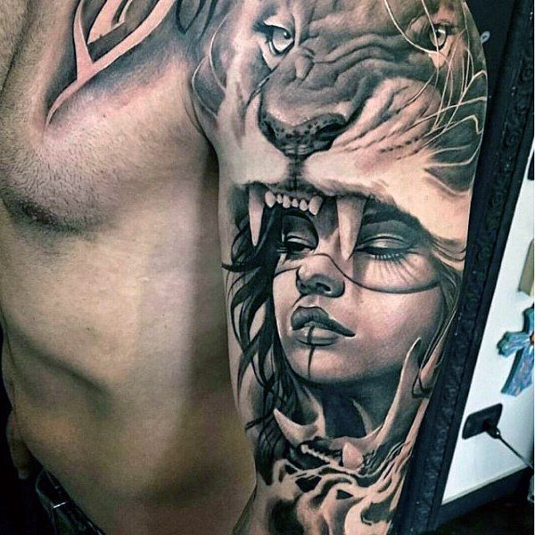 tatuaje impresionante para chico 94