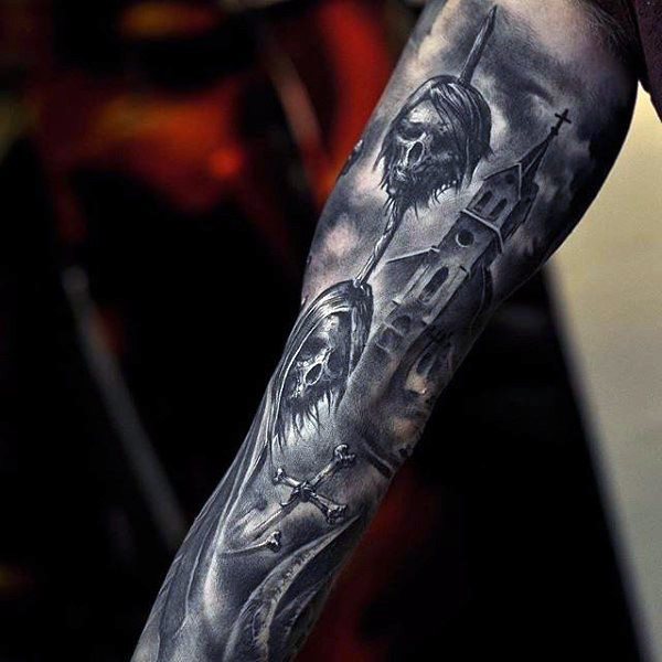 tatuaje interesante para hombre 86