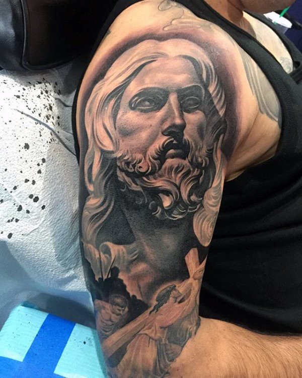 tatuaje loco para hombre 37
