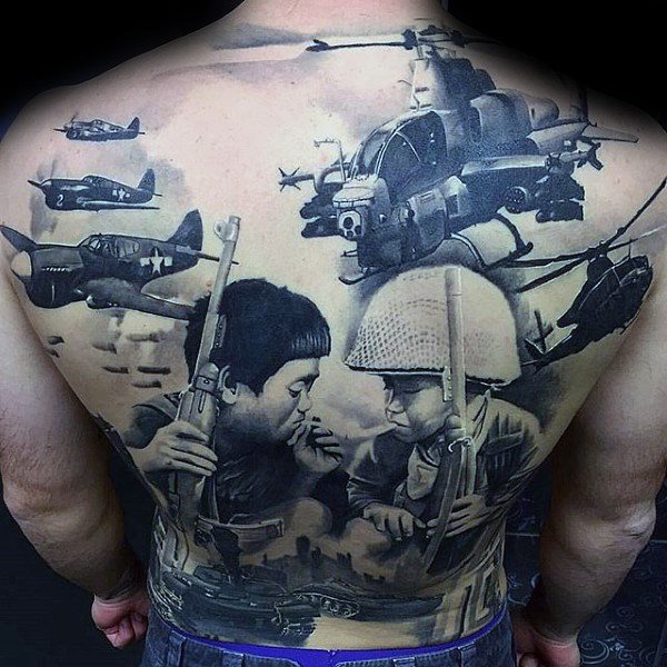tatuaje loco para hombre 51