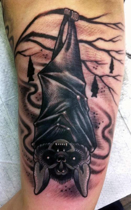 tatuaje murcielago para hombre 05