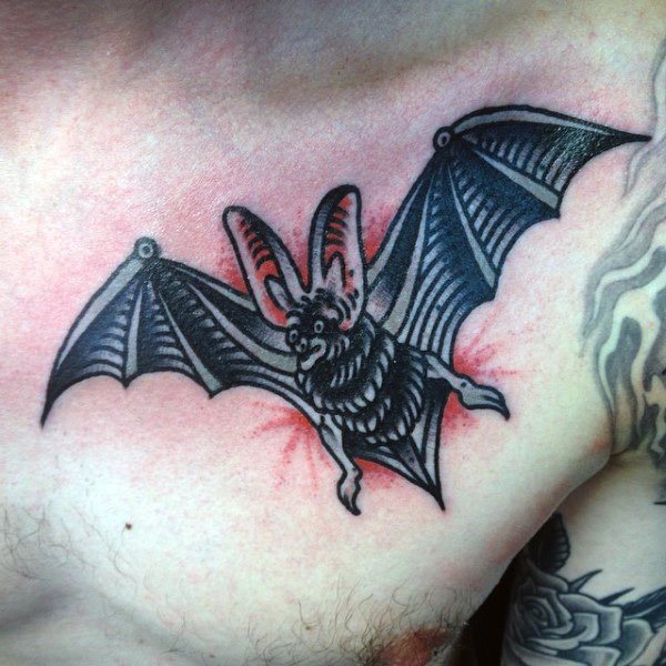 tatuaje murcielago para hombre 15