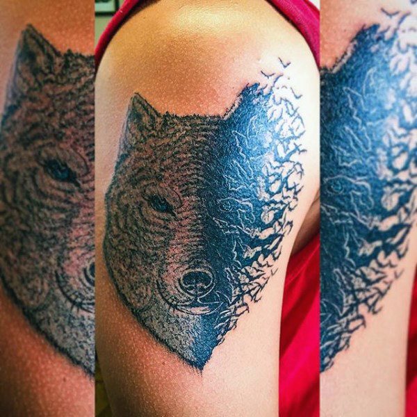 tatuaje murcielago para hombre 37