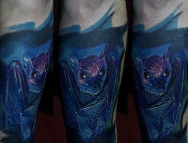 tatuaje murcielago para hombre 39