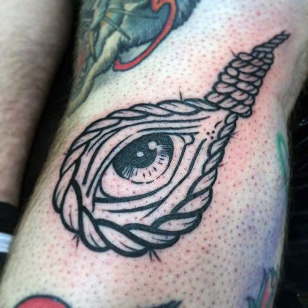 tatuaje nudo corredizo para hombre 37