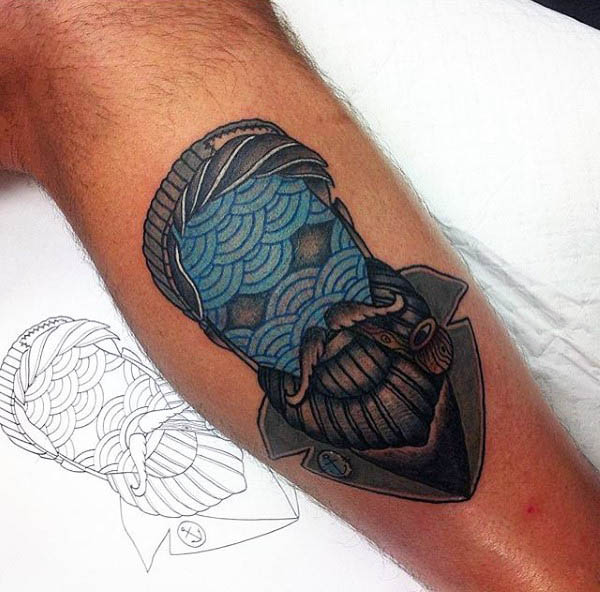 tatuaje nuevo estilo para hombre 29