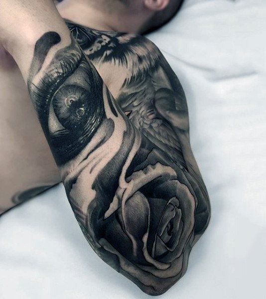 tatuaje ojo para hombre 02