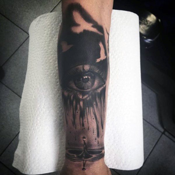 tatuaje ojo para hombre 03