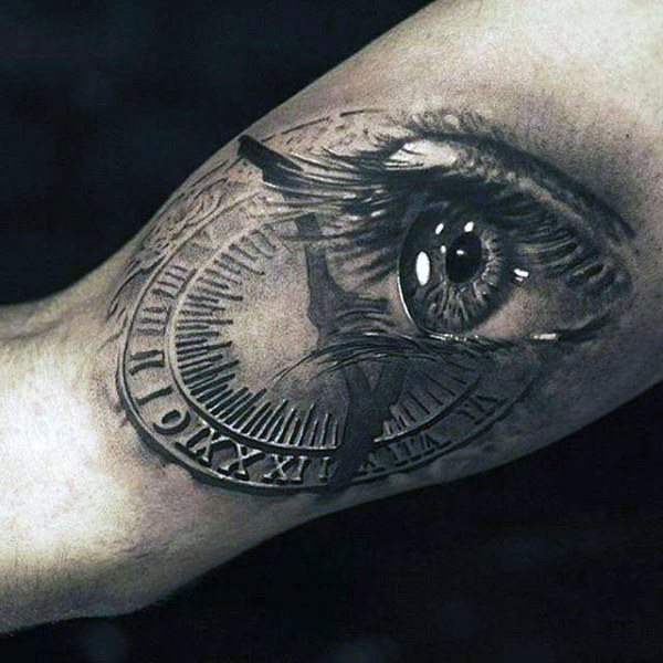 tatuaje ojo para hombre 04