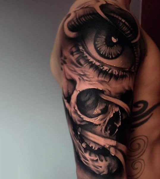 tatuaje ojo para hombre 101