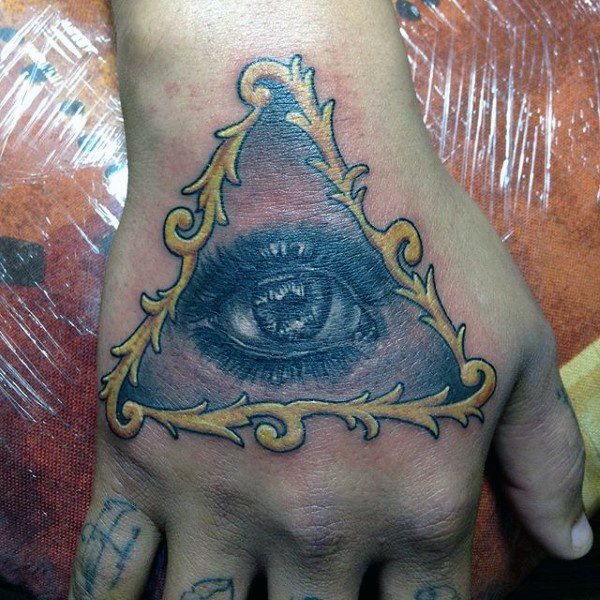 tatuaje ojo para hombre 13