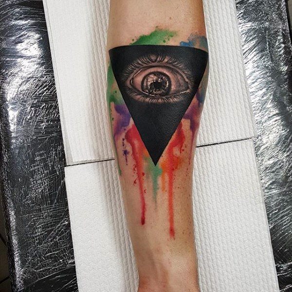 tatuaje ojo para hombre 15